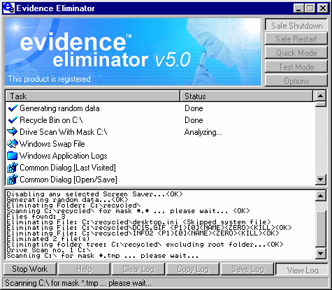 Evidence Eliminator Download Options